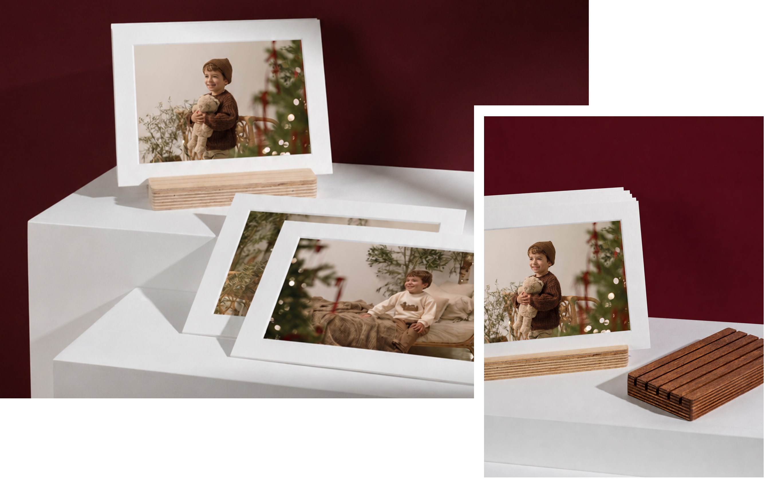 Christmas Multi Standup Passepartout