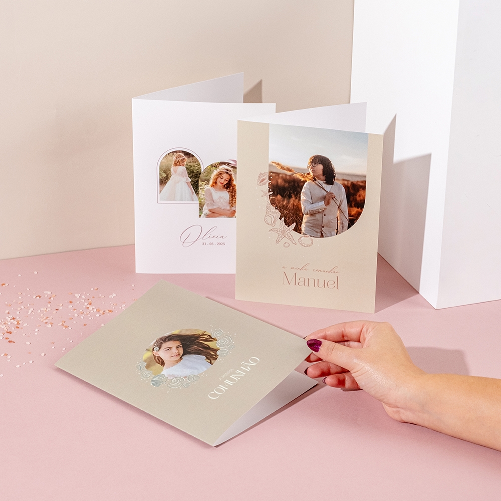 Photo Card comuniones intro