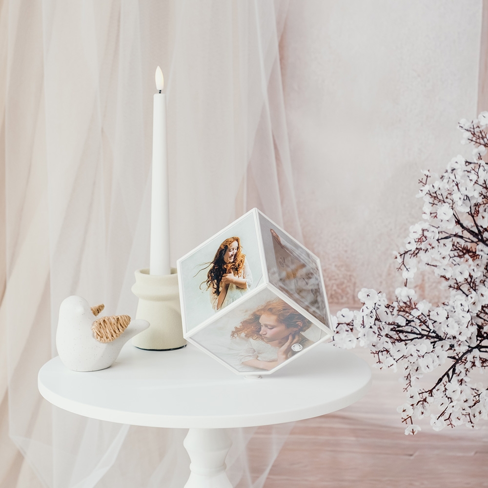 Cubo de fotos comuniones 1